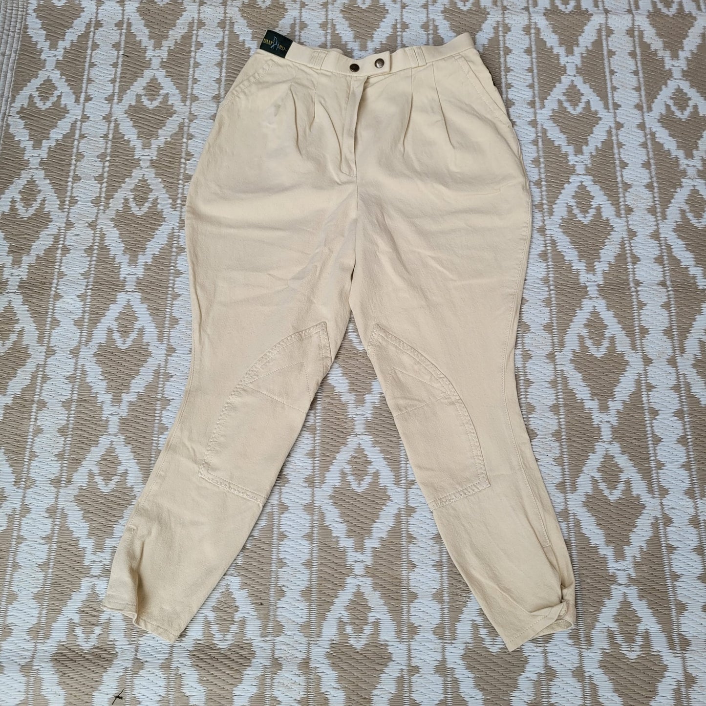 Tally-Ho Beige Breaches Ladies Size 14