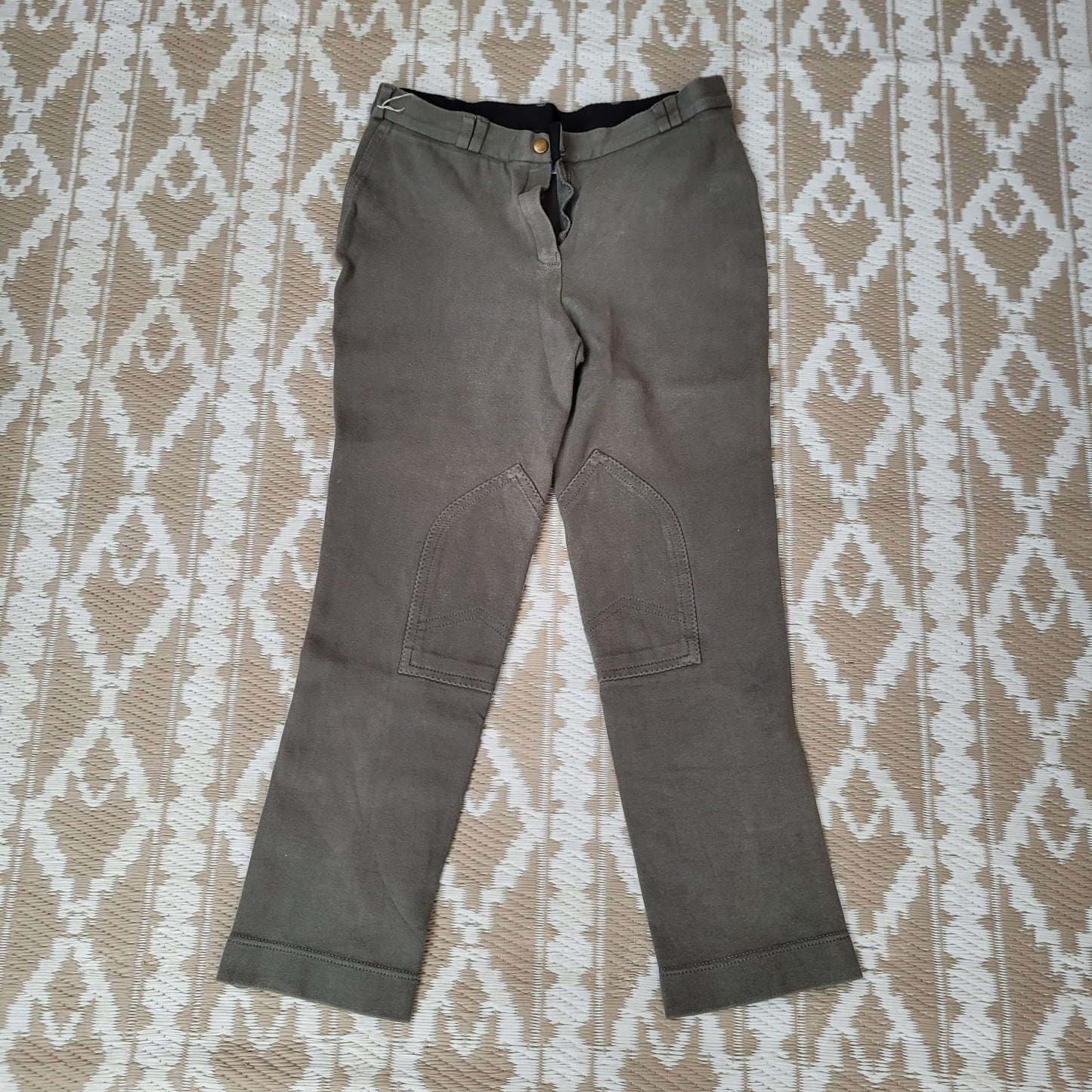 Grey Ladies Riding Jodhpurs UK14