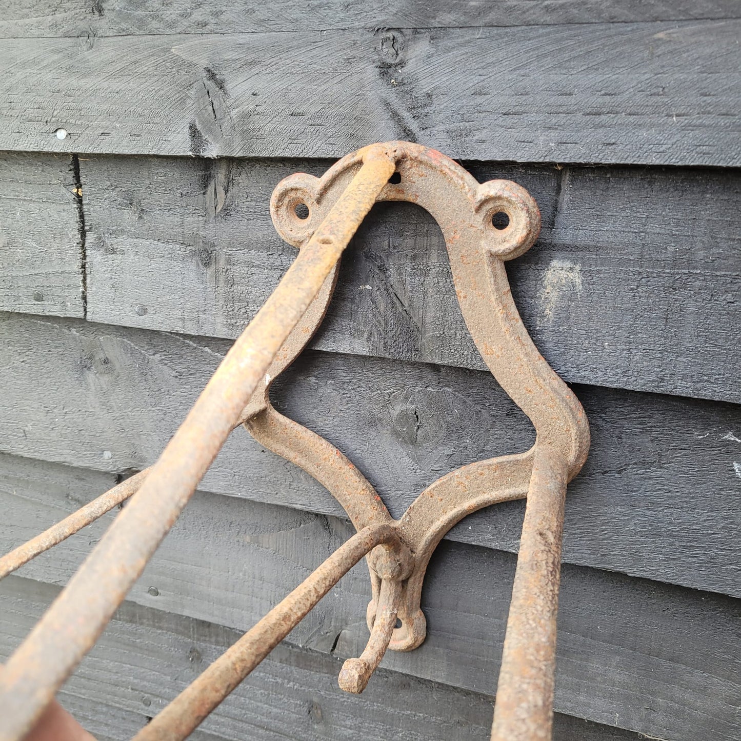 Vintage Saddle Rack In Lovely Original Condition