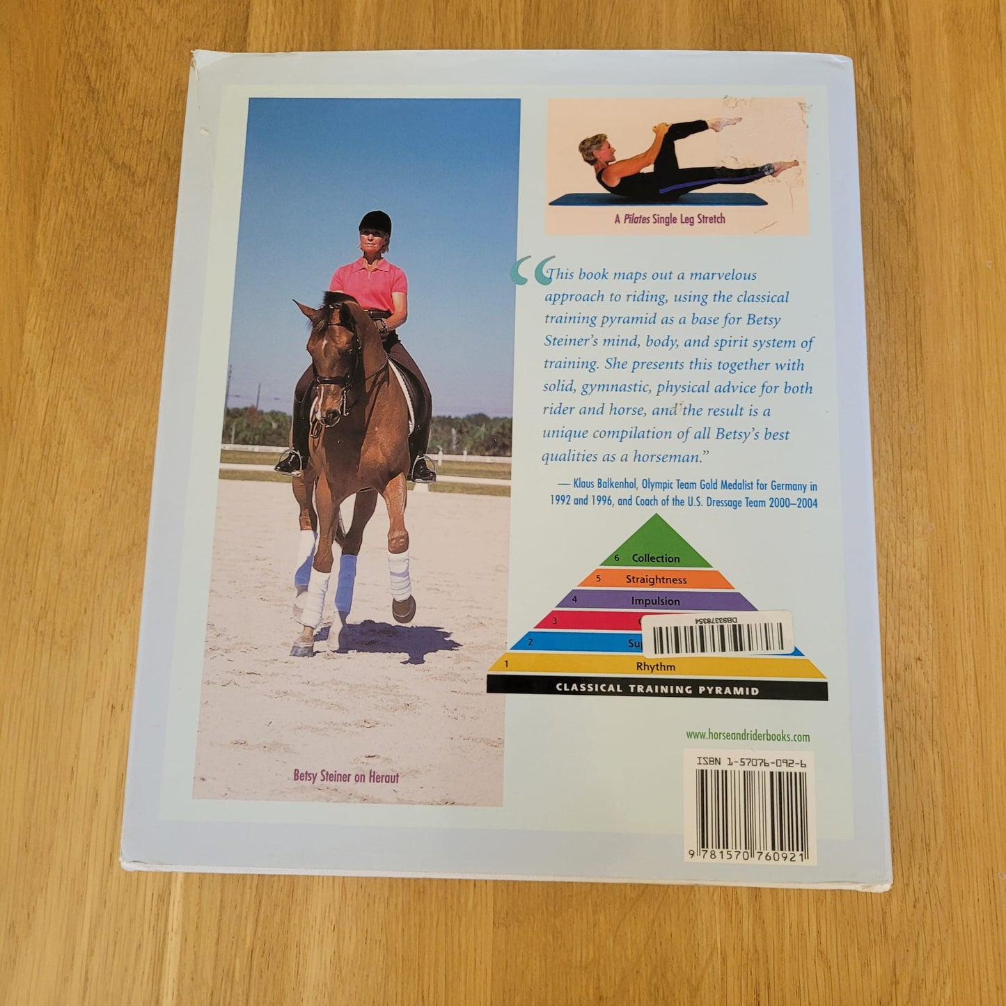 A Gymnastic Riding System Using Mind, Body & Spirit By Betsy Steiner With Jennifer O. Bryant