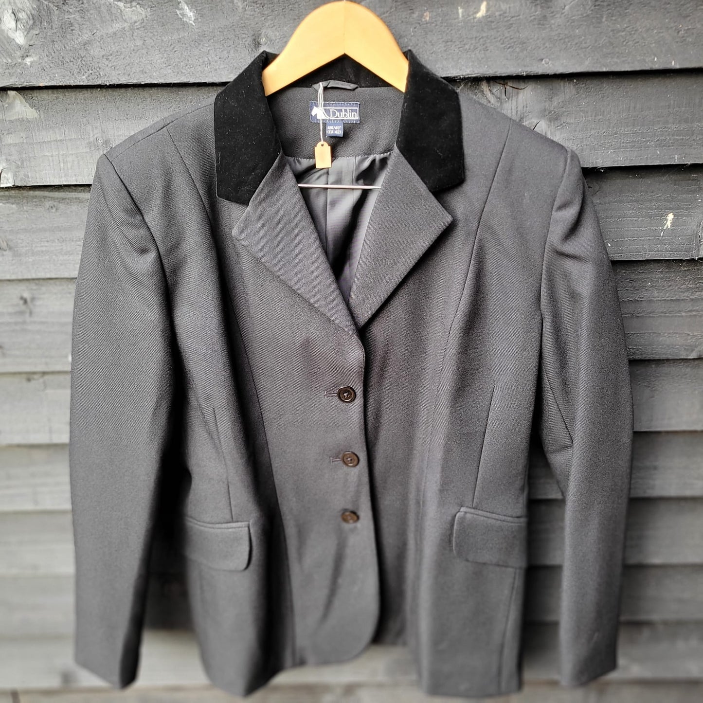 Dublin Show Jacket In Black Size 8