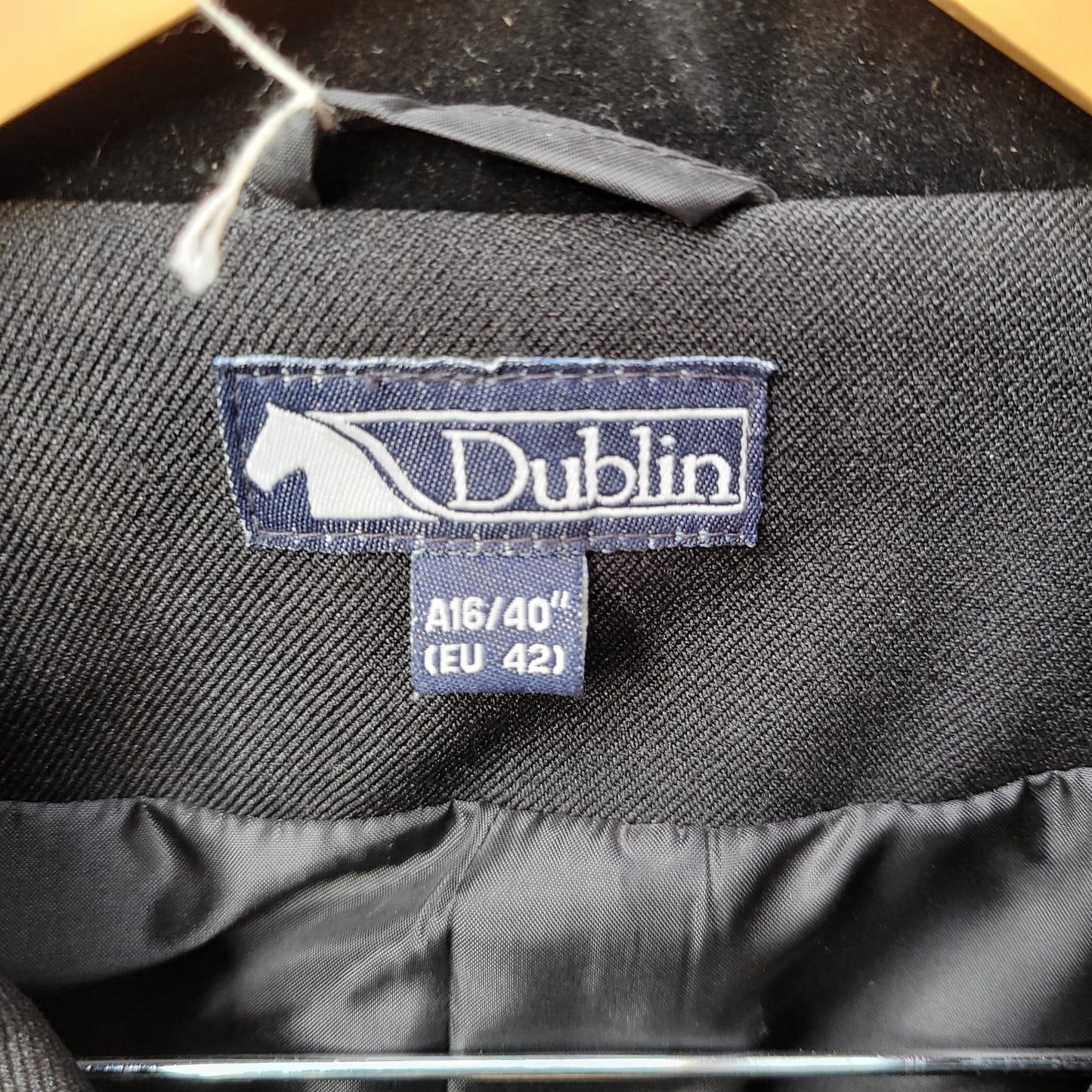 Dublin Show Jacket In Black Size 8