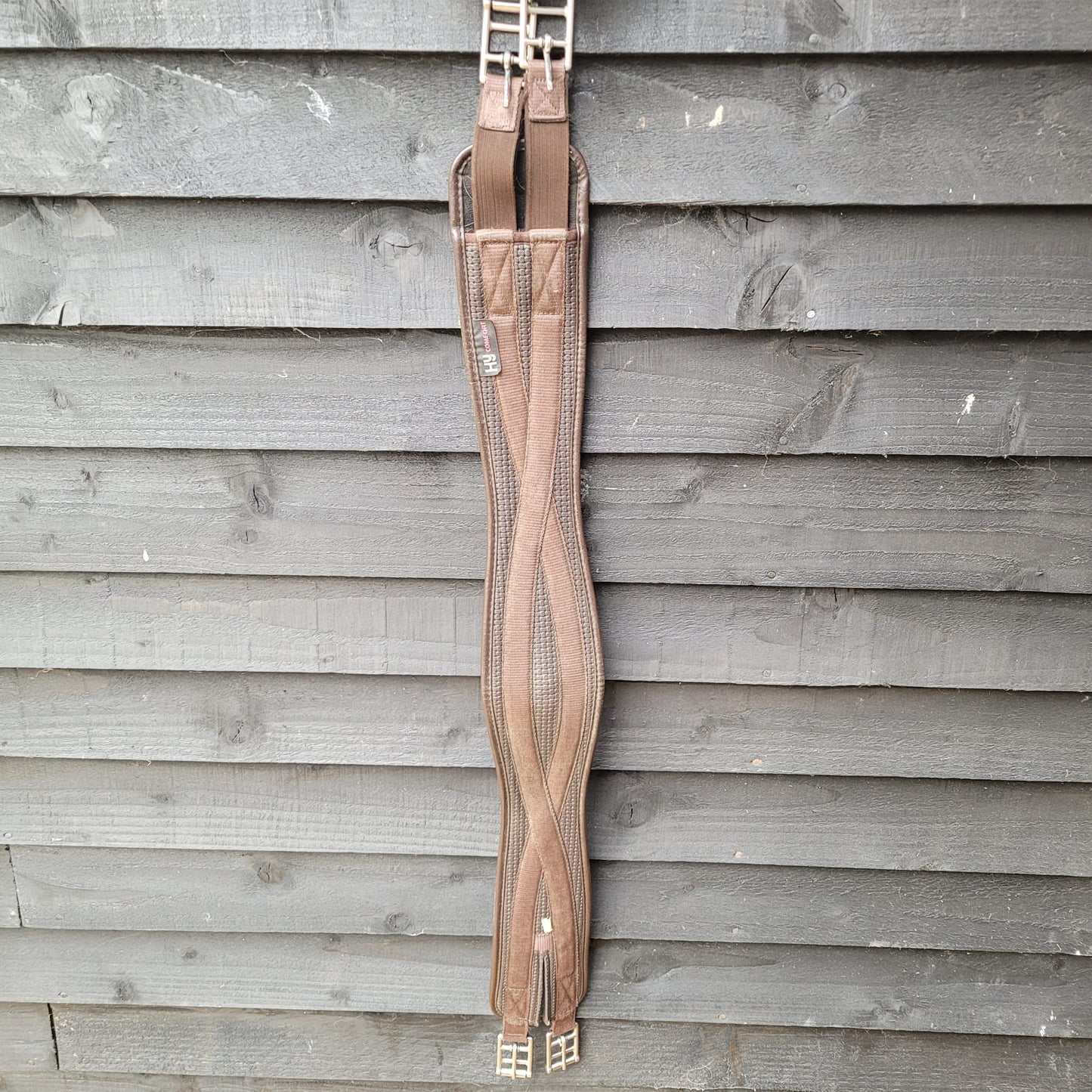 HY Comfort 40" Brown Synthetic Girth