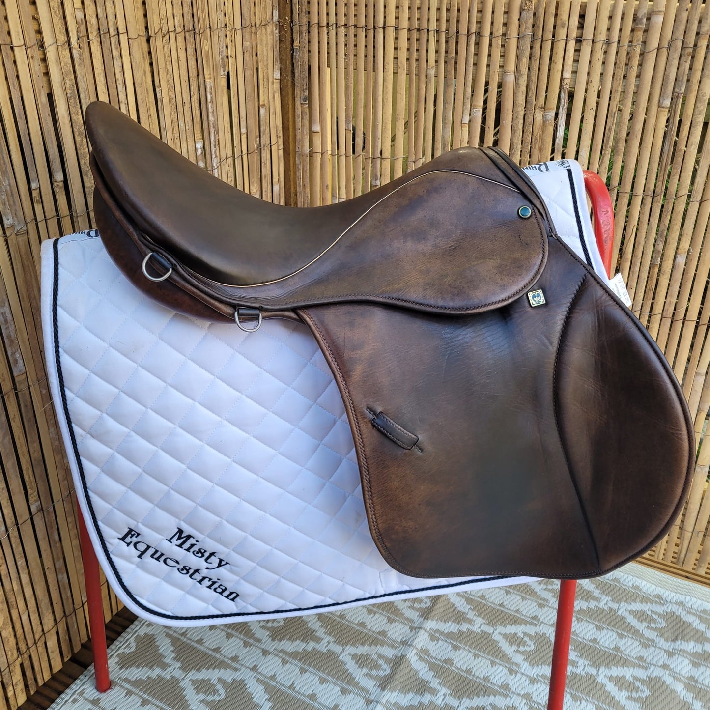 Stubben Parzival 18" Medium GP Saddle in Brown