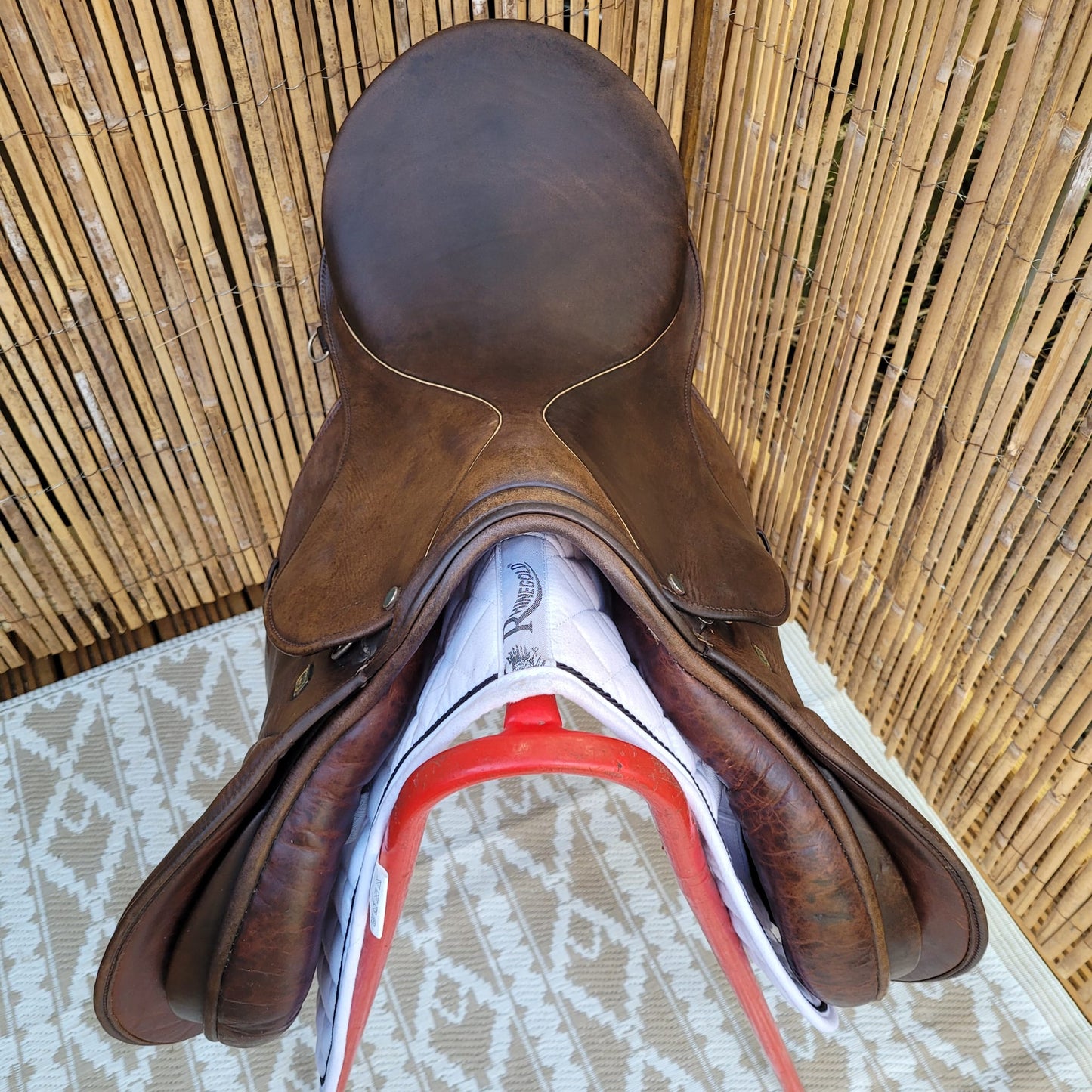 Stubben Parzival 18" Medium GP Saddle in Brown