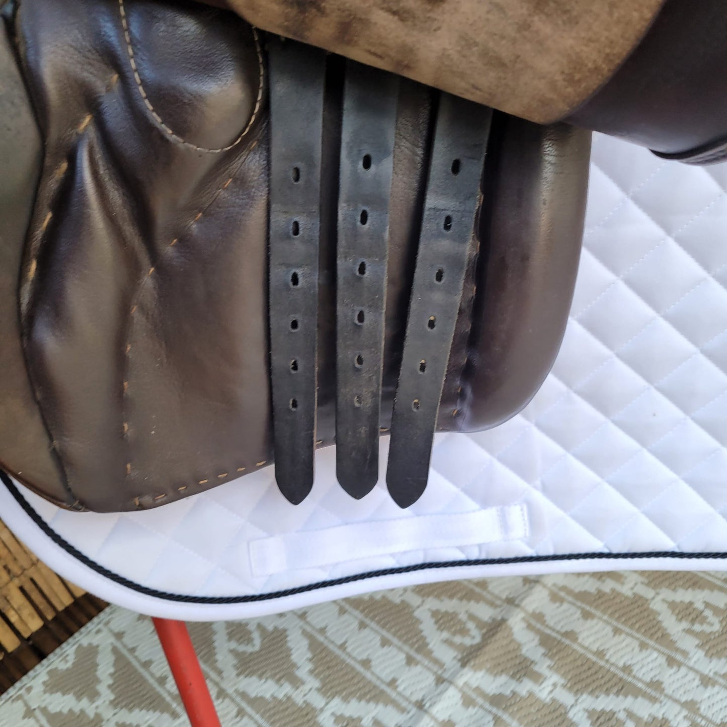 Stubben Parzival 18" Medium GP Saddle in Brown
