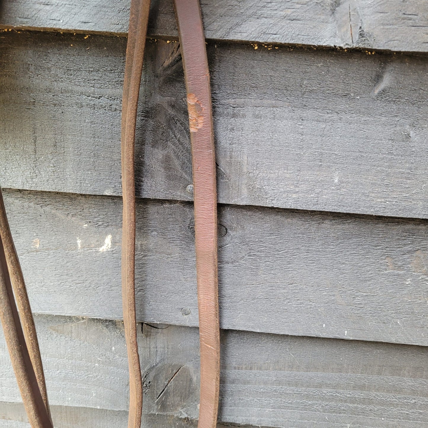 Western Split Reins in Brown