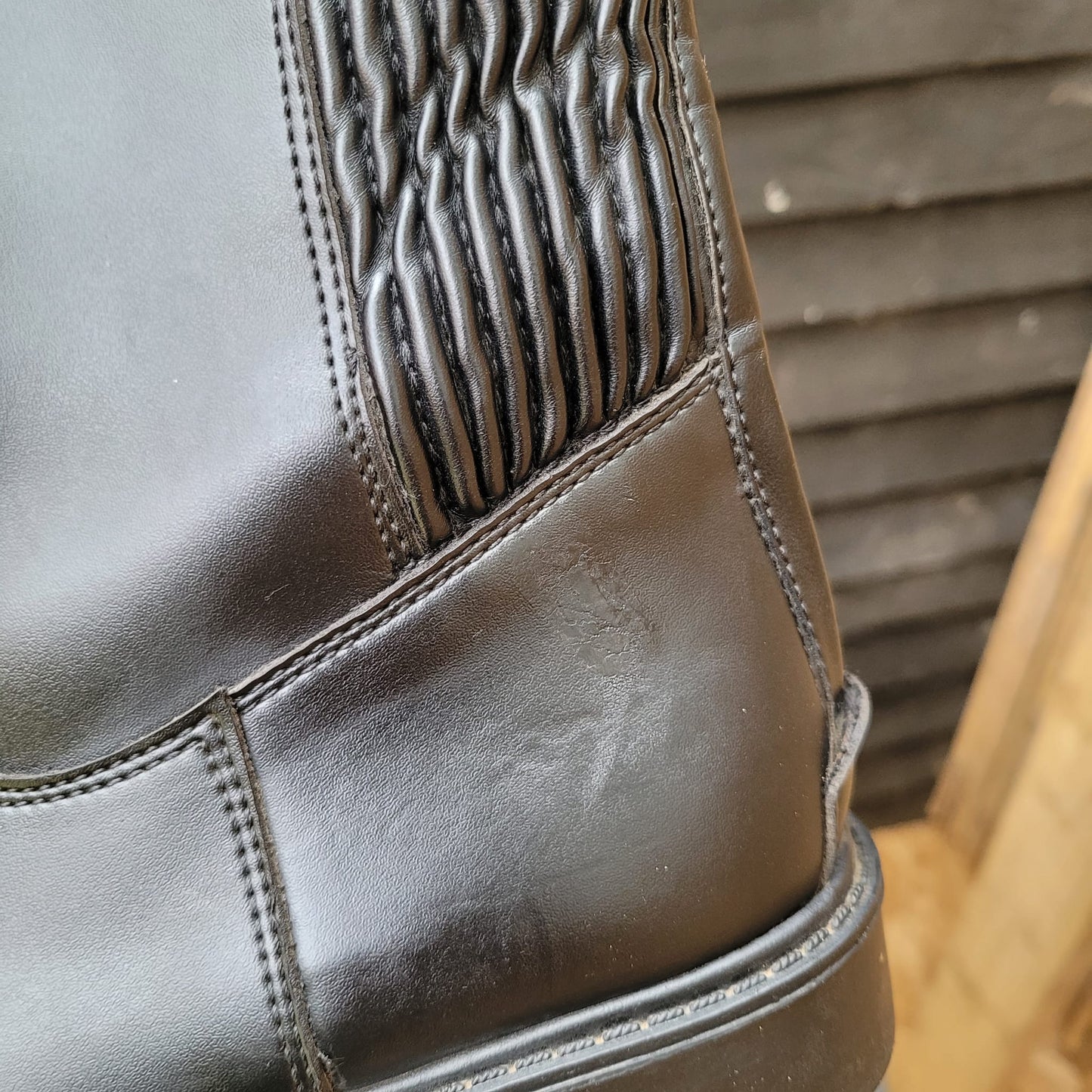 Long Black Riding boots (Adult 3UK)