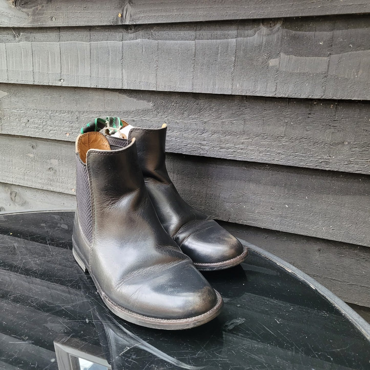 Phoenix Black Boots (Adult UK6)