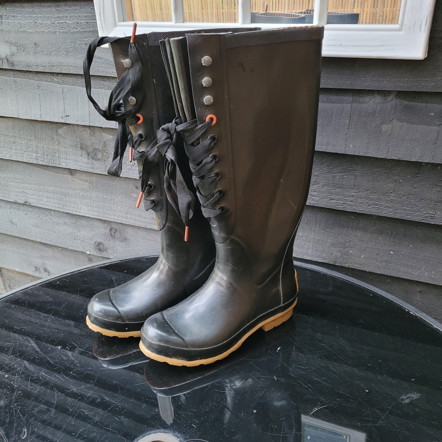 Joules Lace Up wellies (Adult UK3)