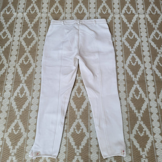 White Jodhpurs Ladies Size 14