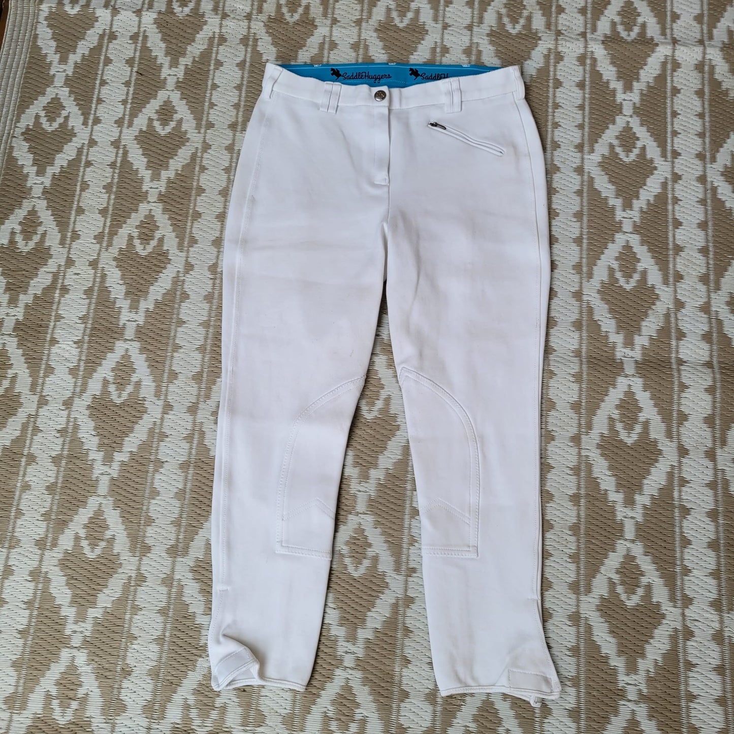 White Jodhpurs Ladies Size 14