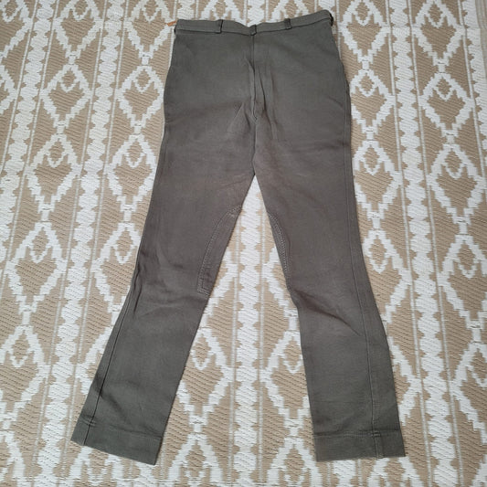 Ladies Grey Jodhpurs UK12
