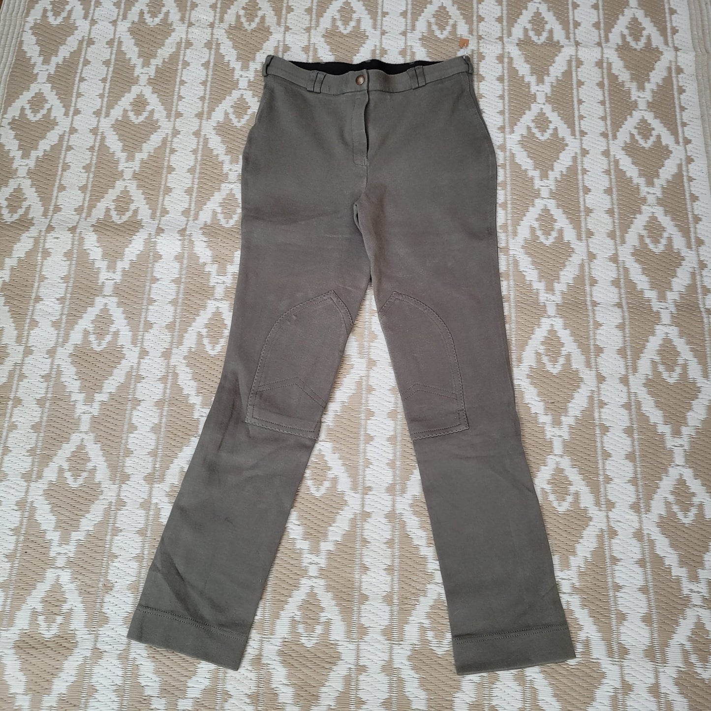 Ladies Grey Jodhpurs UK12