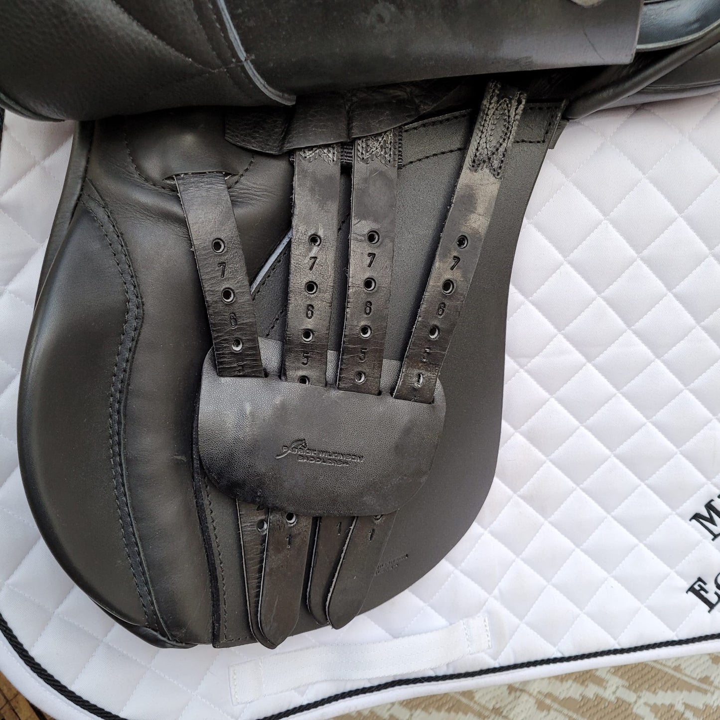 17.5" Medium Patrick Wilkinson Moorland GP Saddle in Black