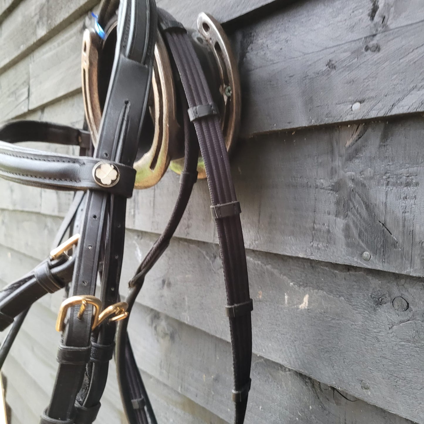New Black Bridal (Full Size) Complete with Reins