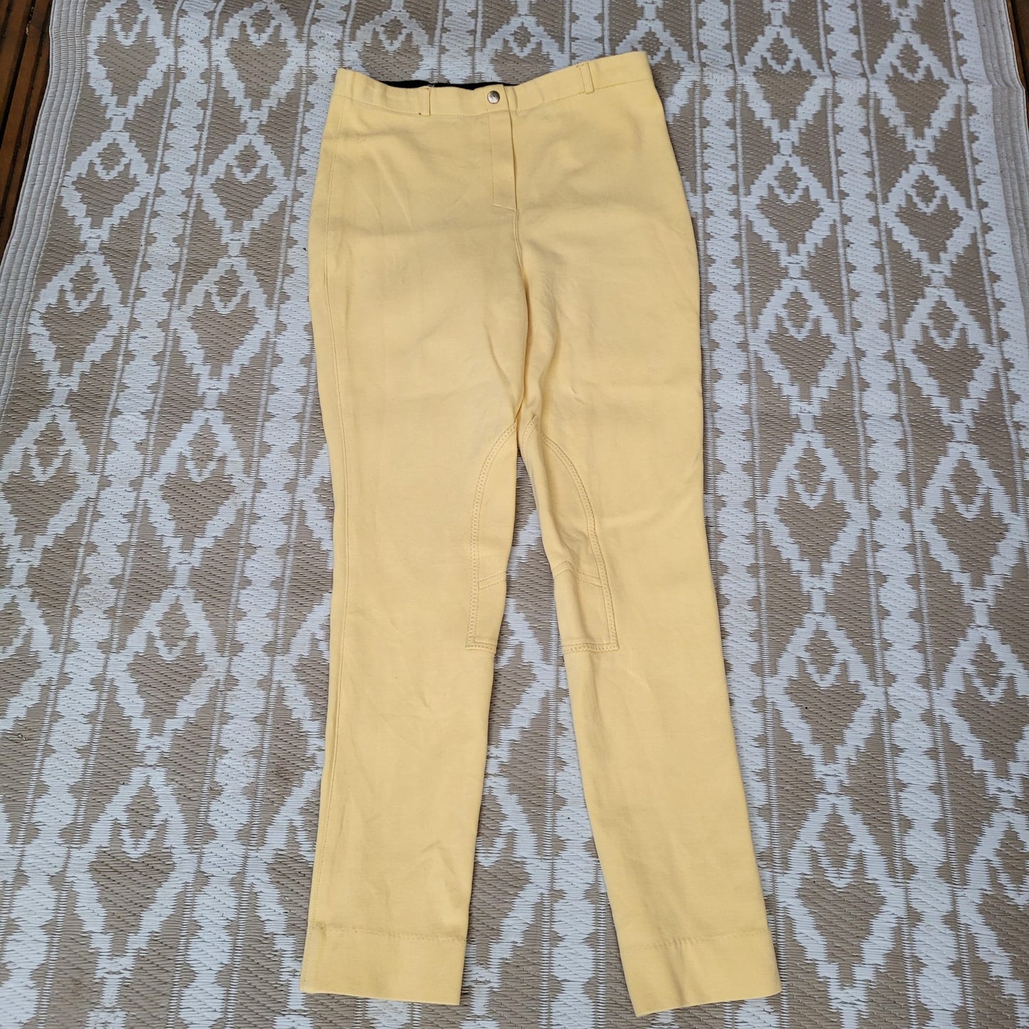 Jodhpurs Canary Yellow Ladies UK14