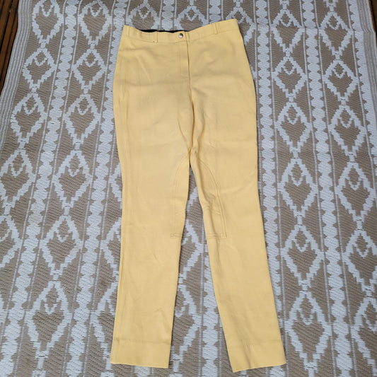 Jodhpurs Canary Yellow Ladies UK14
