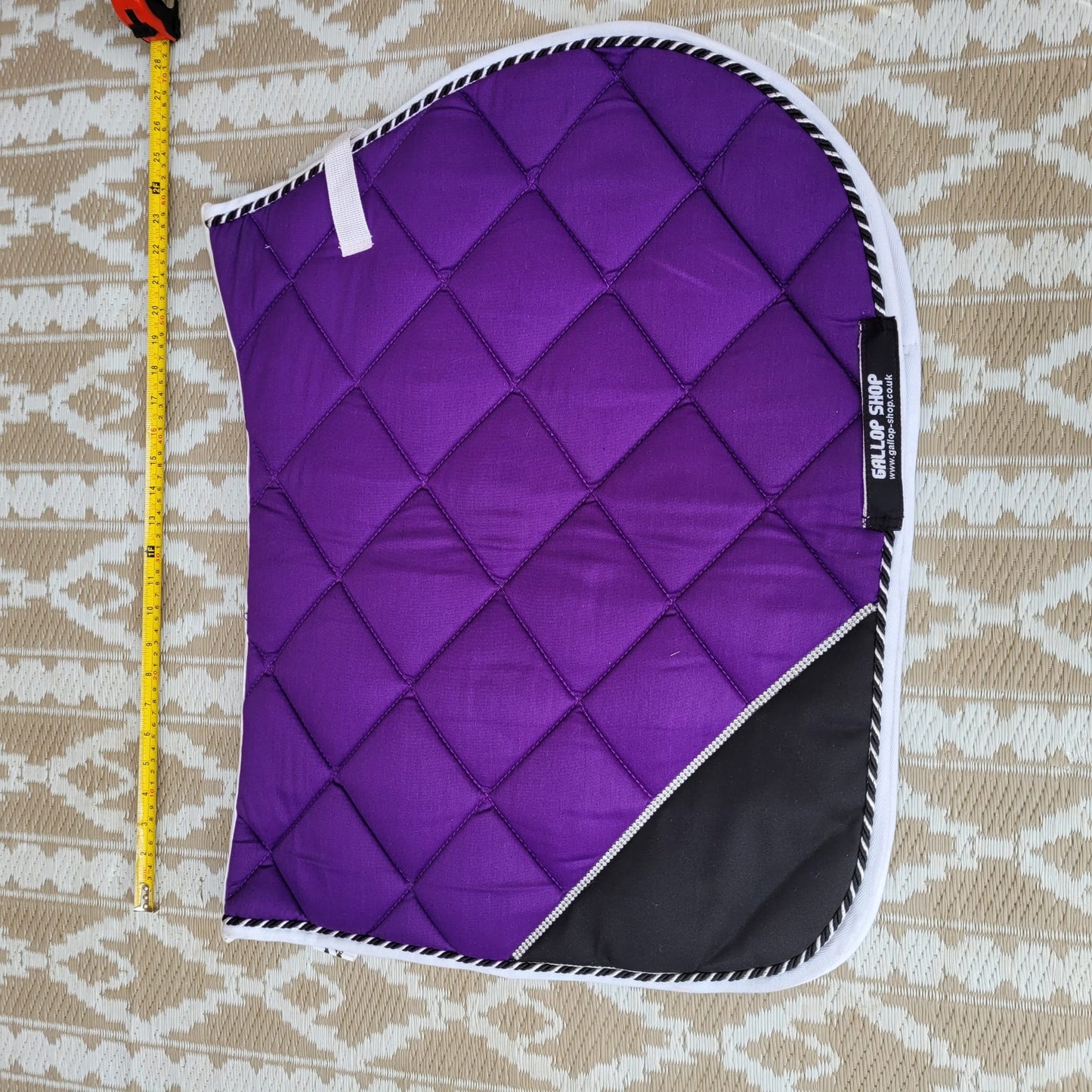 NEW Purple Full Size Saddle Pad with Matching Ears.