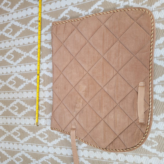 Brown Roma Saddle Pad in Good Condition with One Small Mark as Pictured