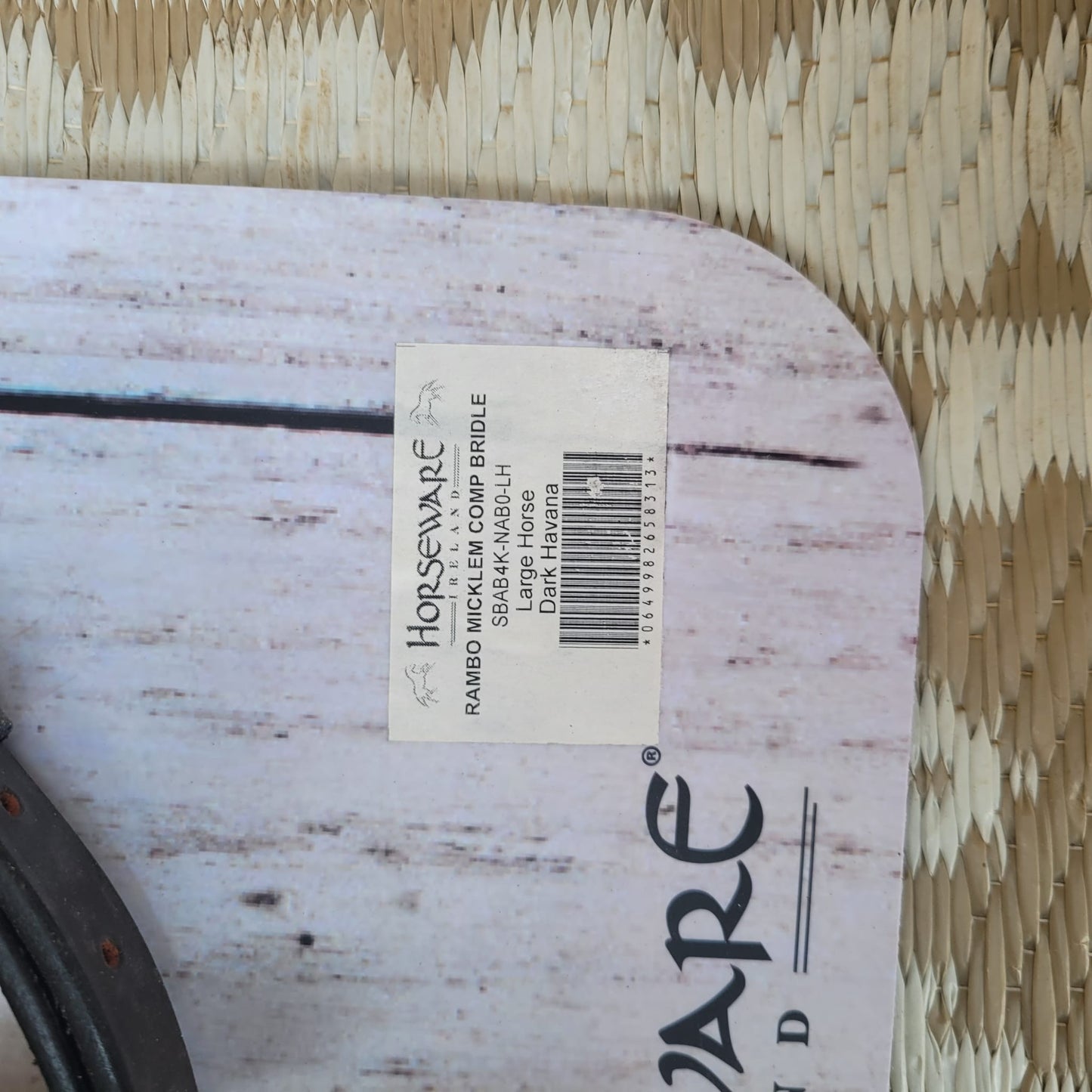 NEW Horseware Rambo Micklem Bridle in Dark Havana Size Large Horse/ Full