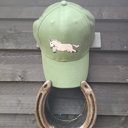NEW Olive Green Kids Adjustable Cap