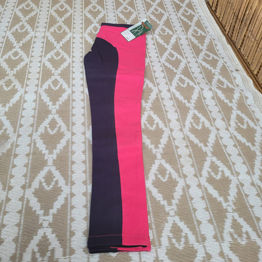 NEW Girls Tally HO Blue/ Pink Jodhpurs Size 30L UK12