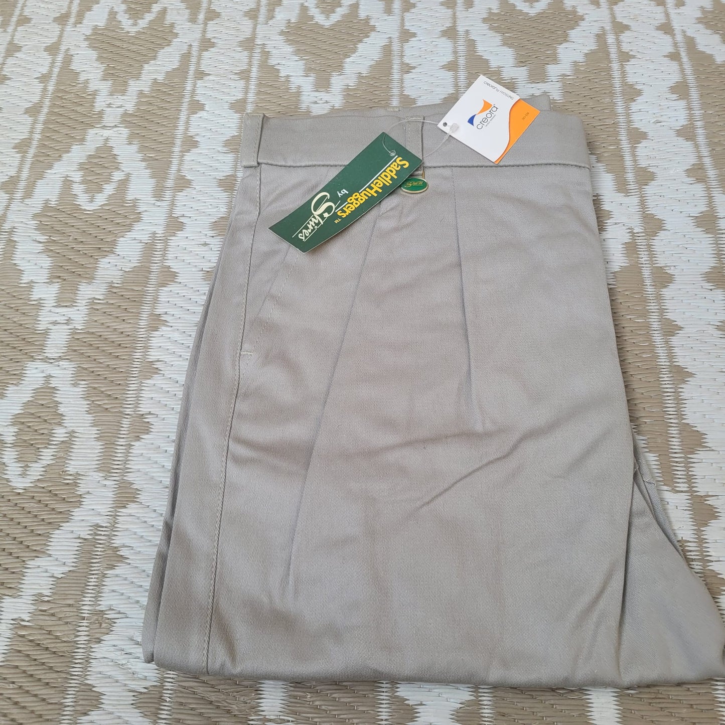 NEW Mens Stone Grey Shires Jodhpurs 38 Waist
