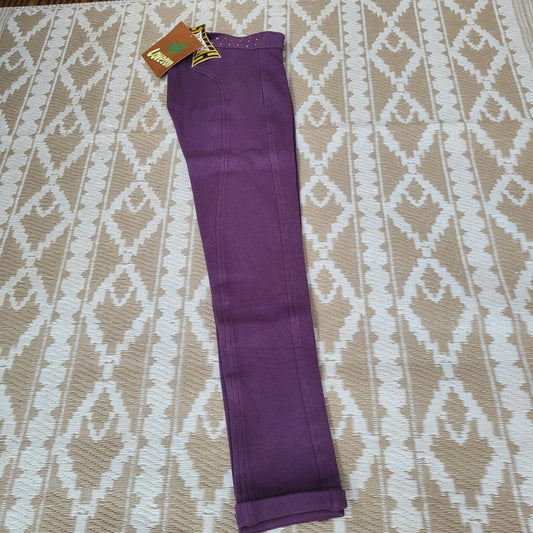 New Ladies Jodhpurs Purple With Sparkle Waistband Size 24 UK 6/8