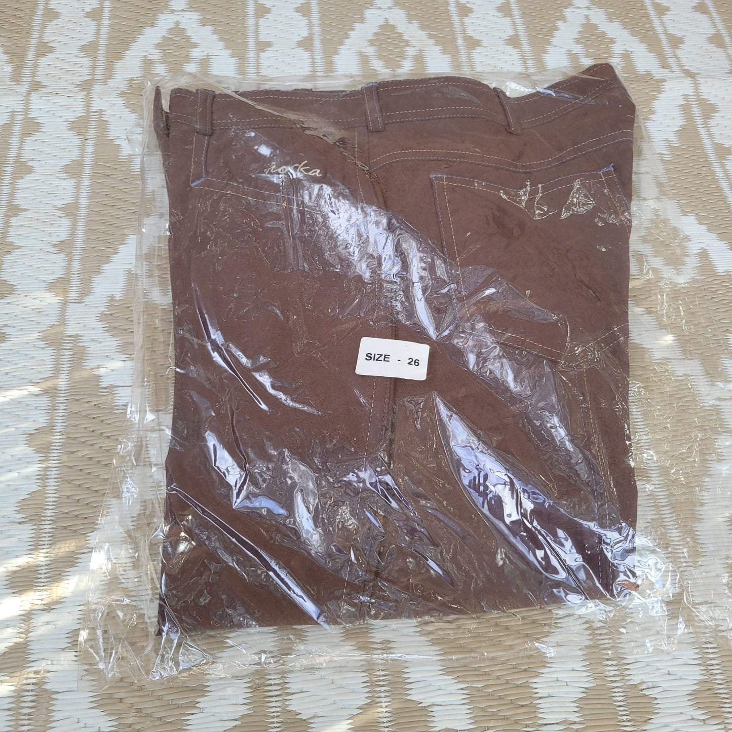 NEW Ladies Brown Horka Jodhpurs Size 26 UK 8
