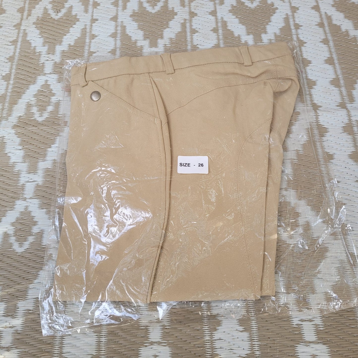 New Ladies Beige Jodhpurs Size 26 UK 8