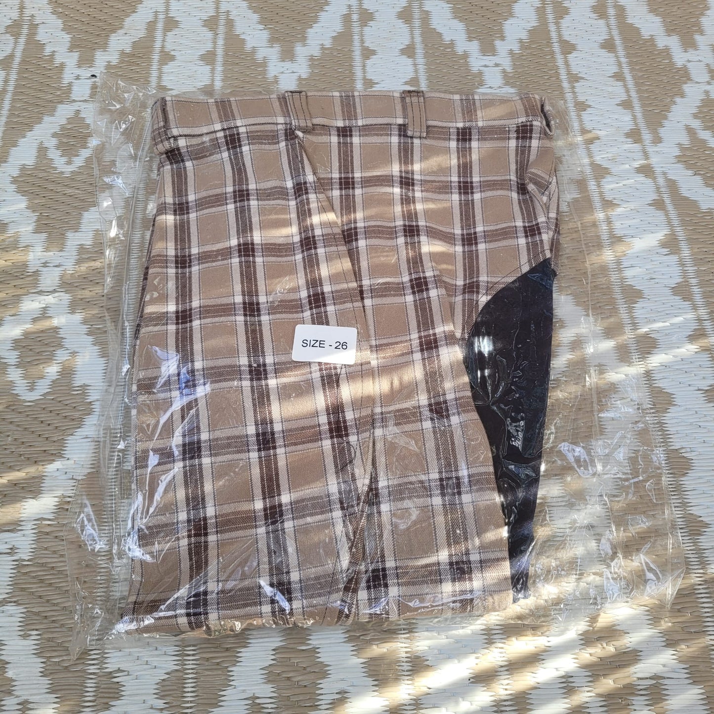 NEW Ladies Checked Jodhpurs Size 26 UK 8