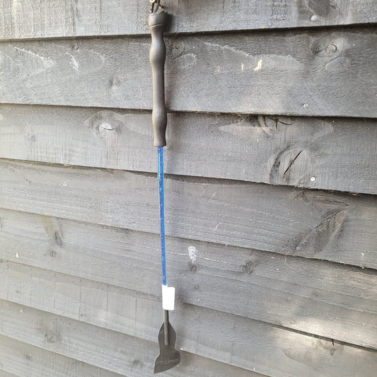 NEW Edward Goddard Blue Clear Sparkle 56cm Riding Crop