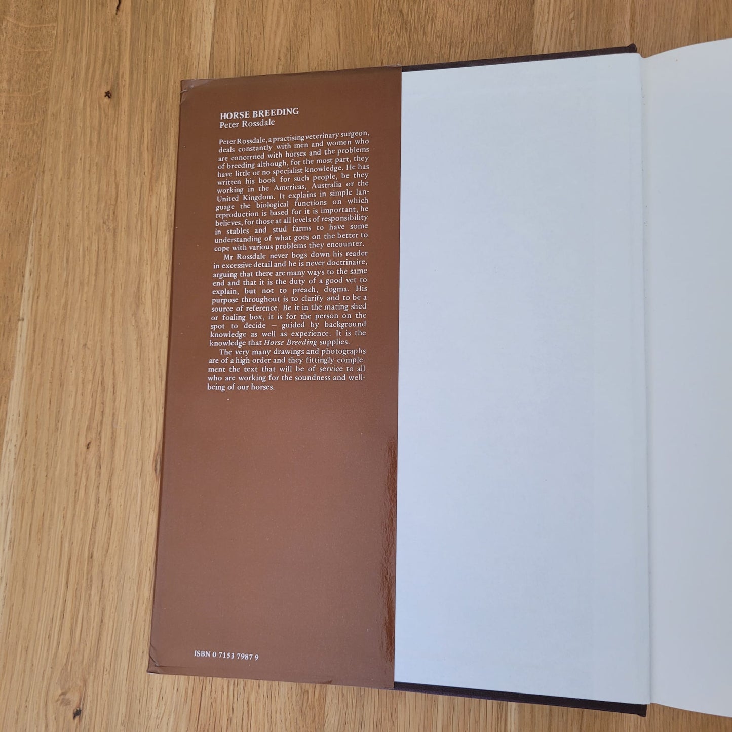 Horse Breeding By Peter Rose Book