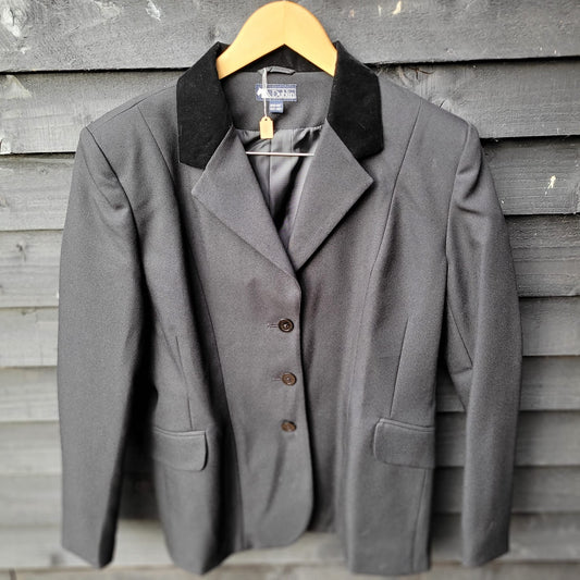 Dublin Show Jacket In Black Size 8