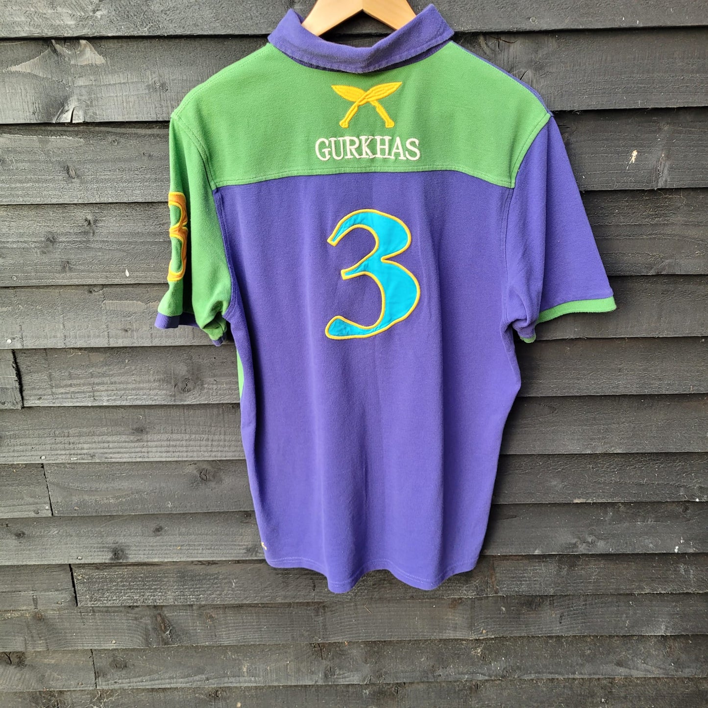 Men's Blue/ Green Joules T-Shirt Size Large