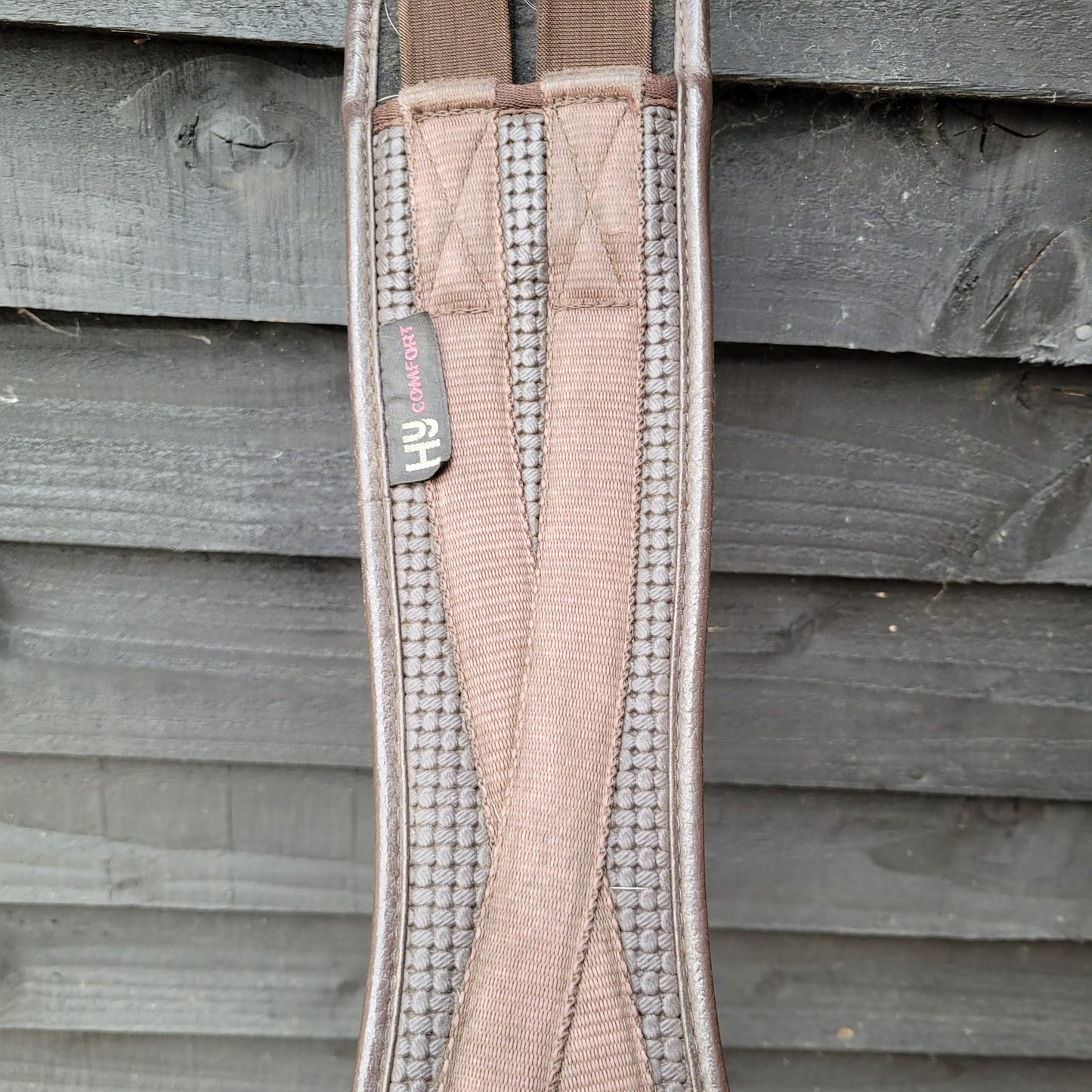 HY Comfort 40" Brown Synthetic Girth