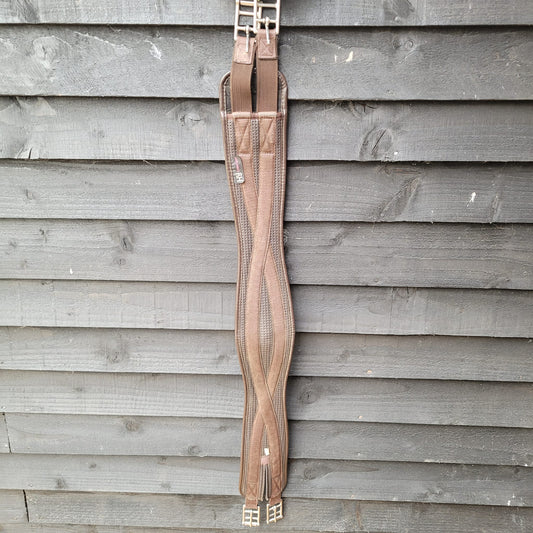 HY Comfort 40" Brown Synthetic Girth