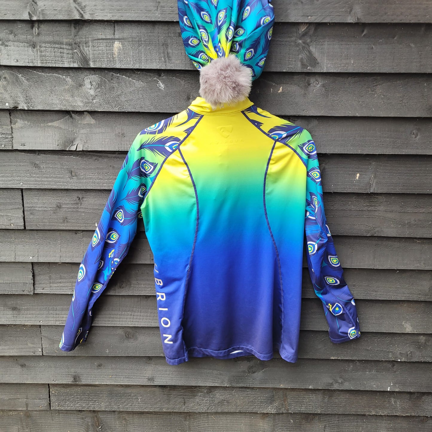 Aubrion Cross Country Top (Size L) & Matching Silk