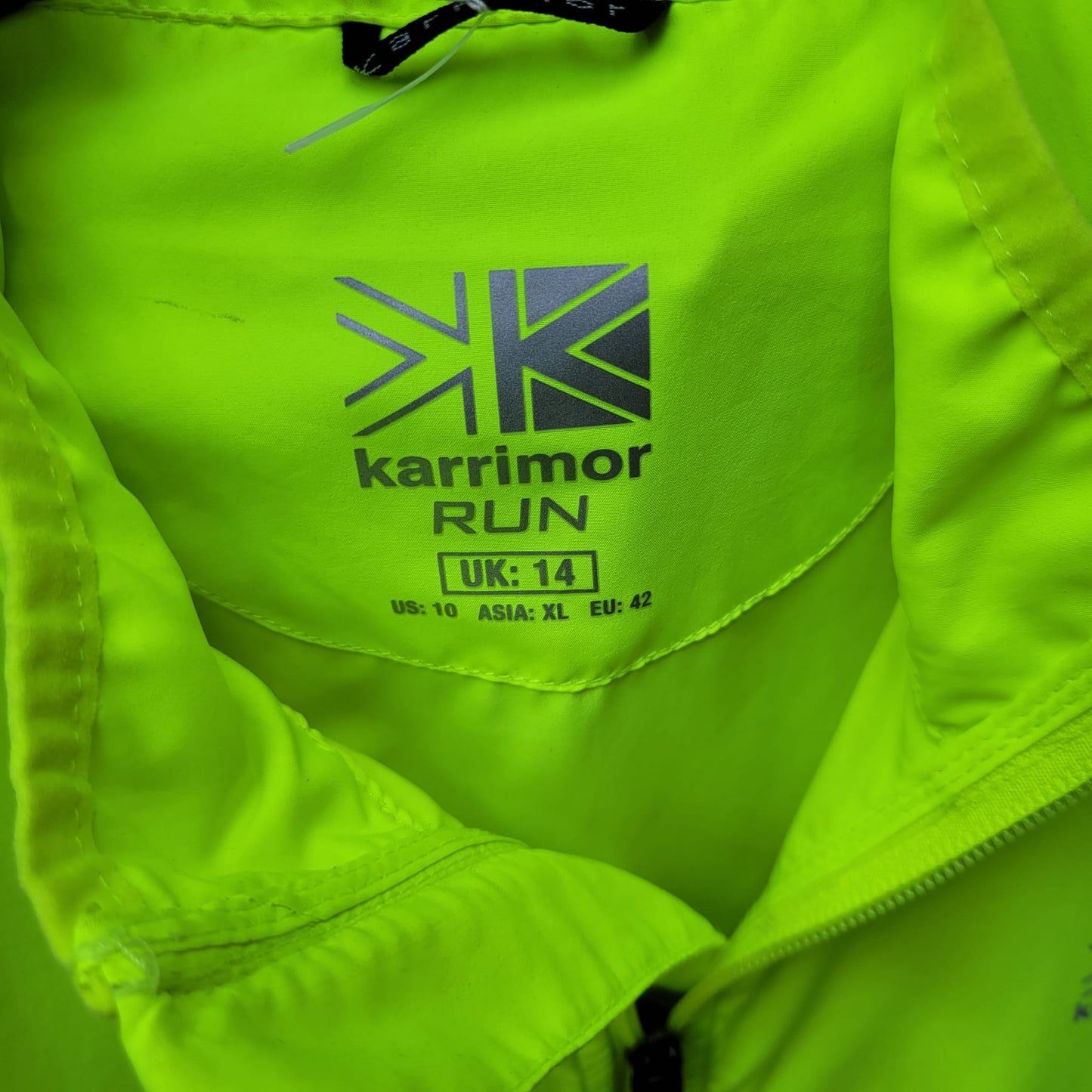 Karrimor HI-Vis Lightweight Showerproof Jacket UK14