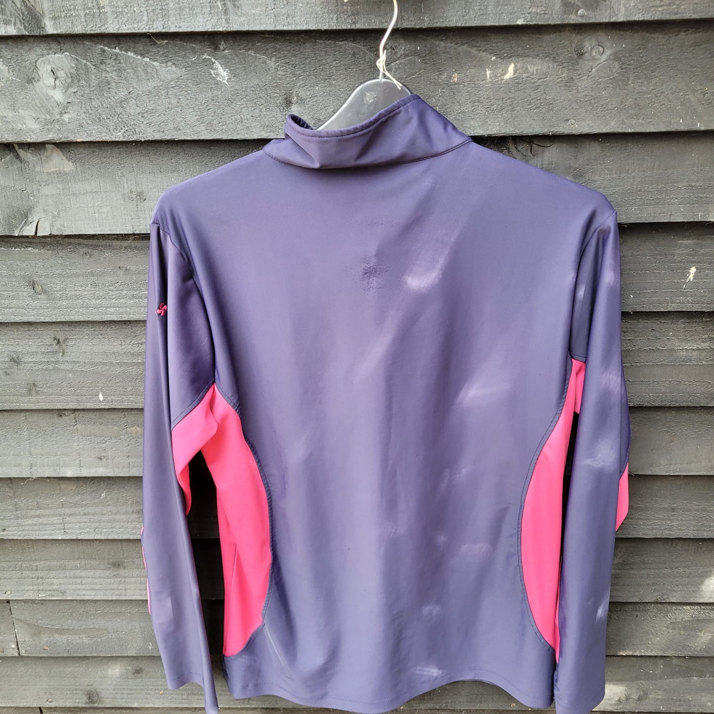 Shires Blue/ Pink Cross Country Top Size XXL