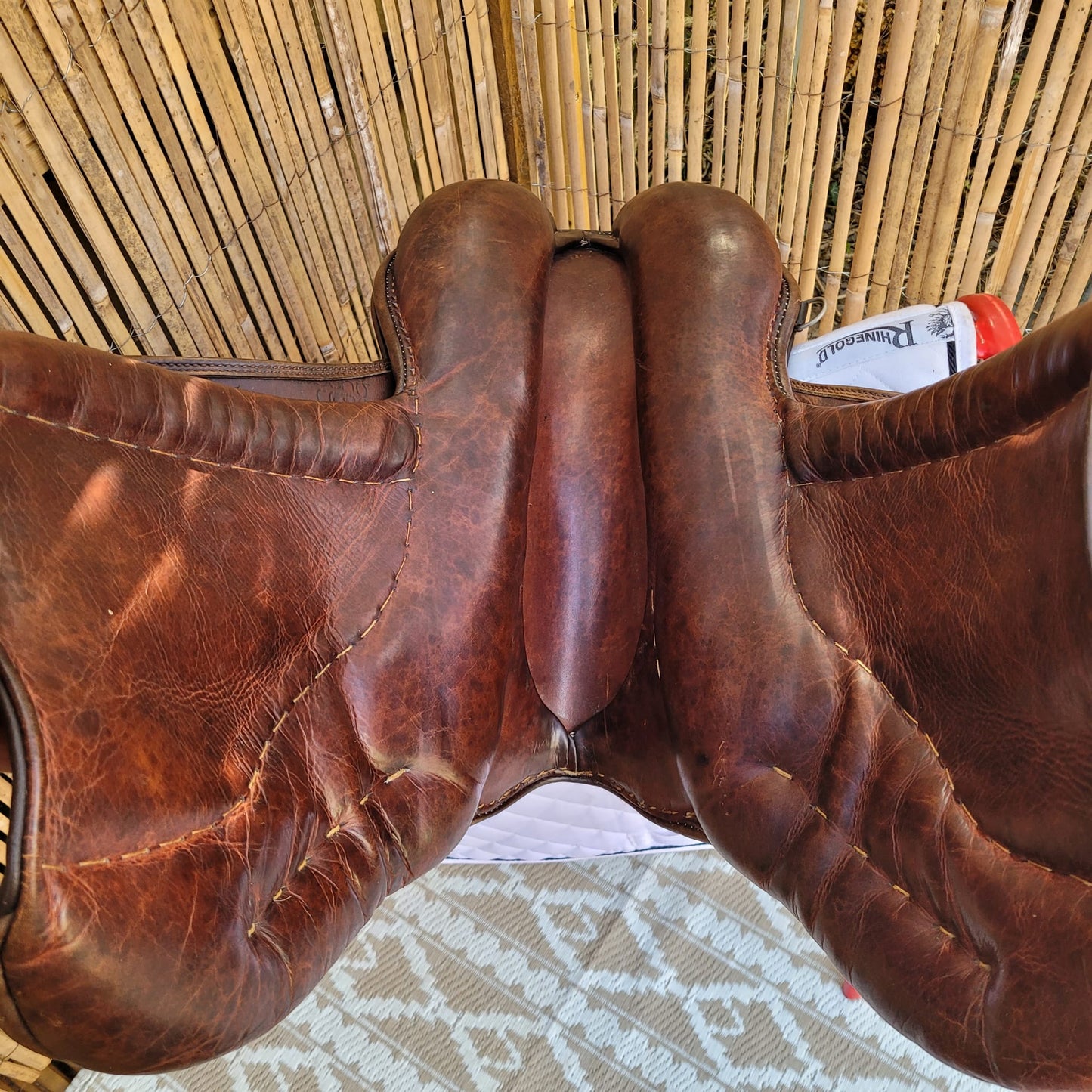 Stubben Parzival 18" Medium GP Saddle in Brown