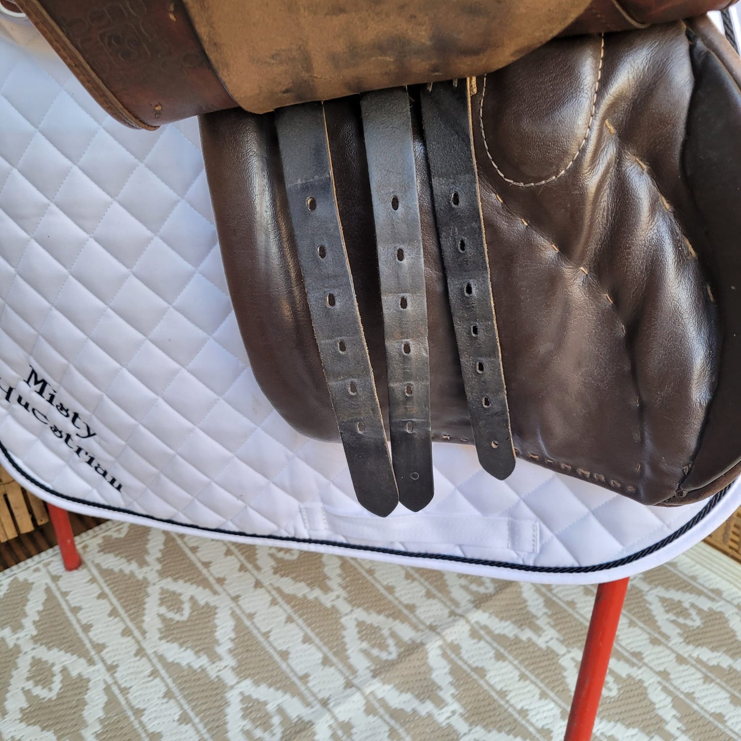 Stubben Parzival 18" Medium GP Saddle in Brown
