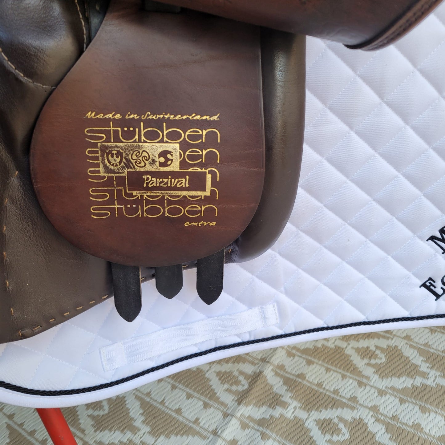 Stubben Parzival 18" Medium GP Saddle in Brown