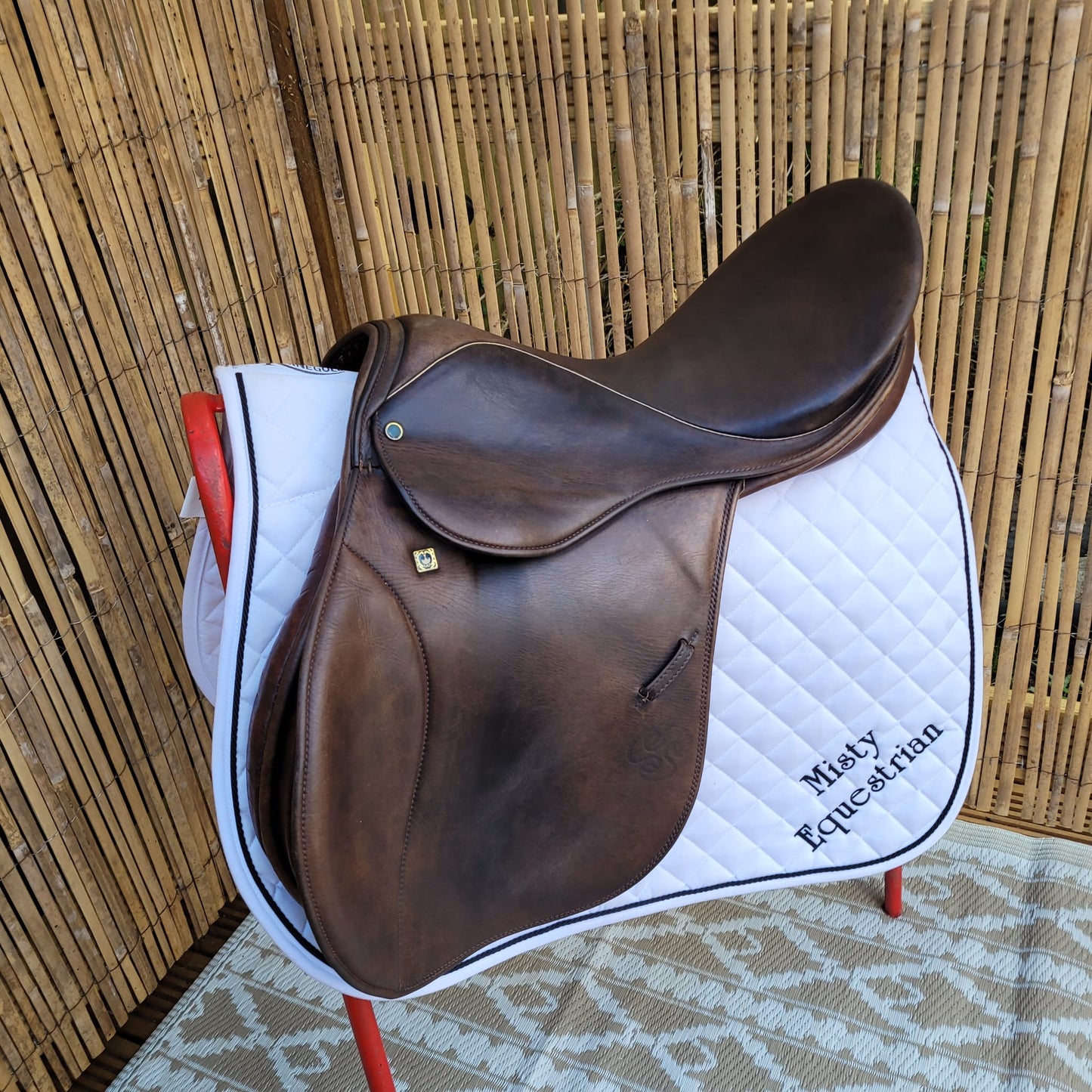 Stubben Parzival 18" Medium GP Saddle in Brown