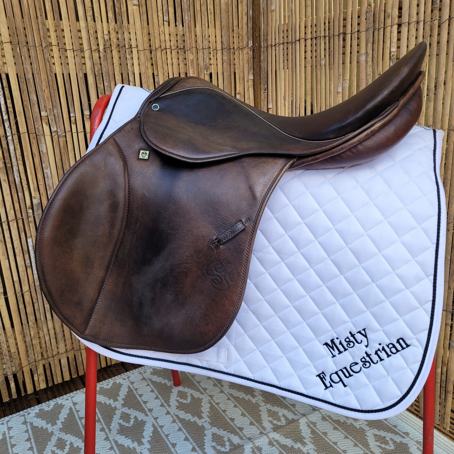 Stubben Parzival 18" Medium GP Saddle in Brown