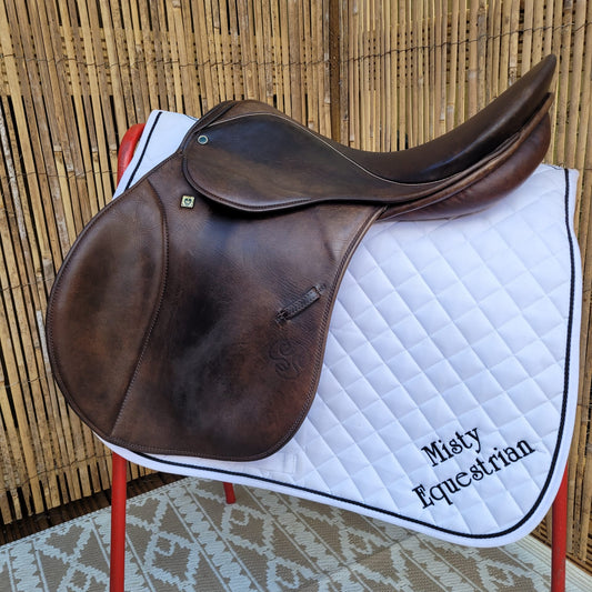 Stubben Parzival 18" Medium GP Saddle in Brown