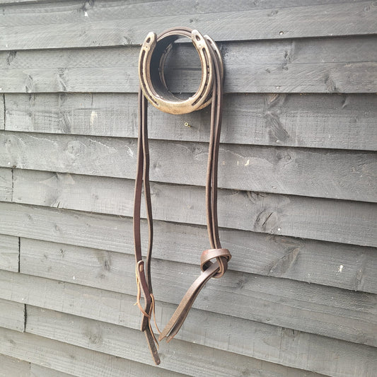 Western Split Reins in Brown